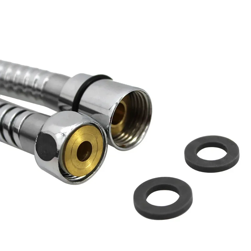 Shower Hose, 1.5m Gold Anti-Kink Flexible Stainless Steel Shower Hose - View #4