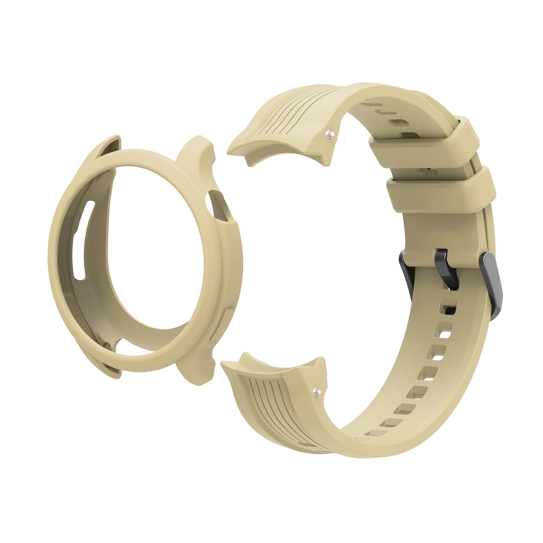 Adjustable Silicone Sports Watch Strap and Protective Case