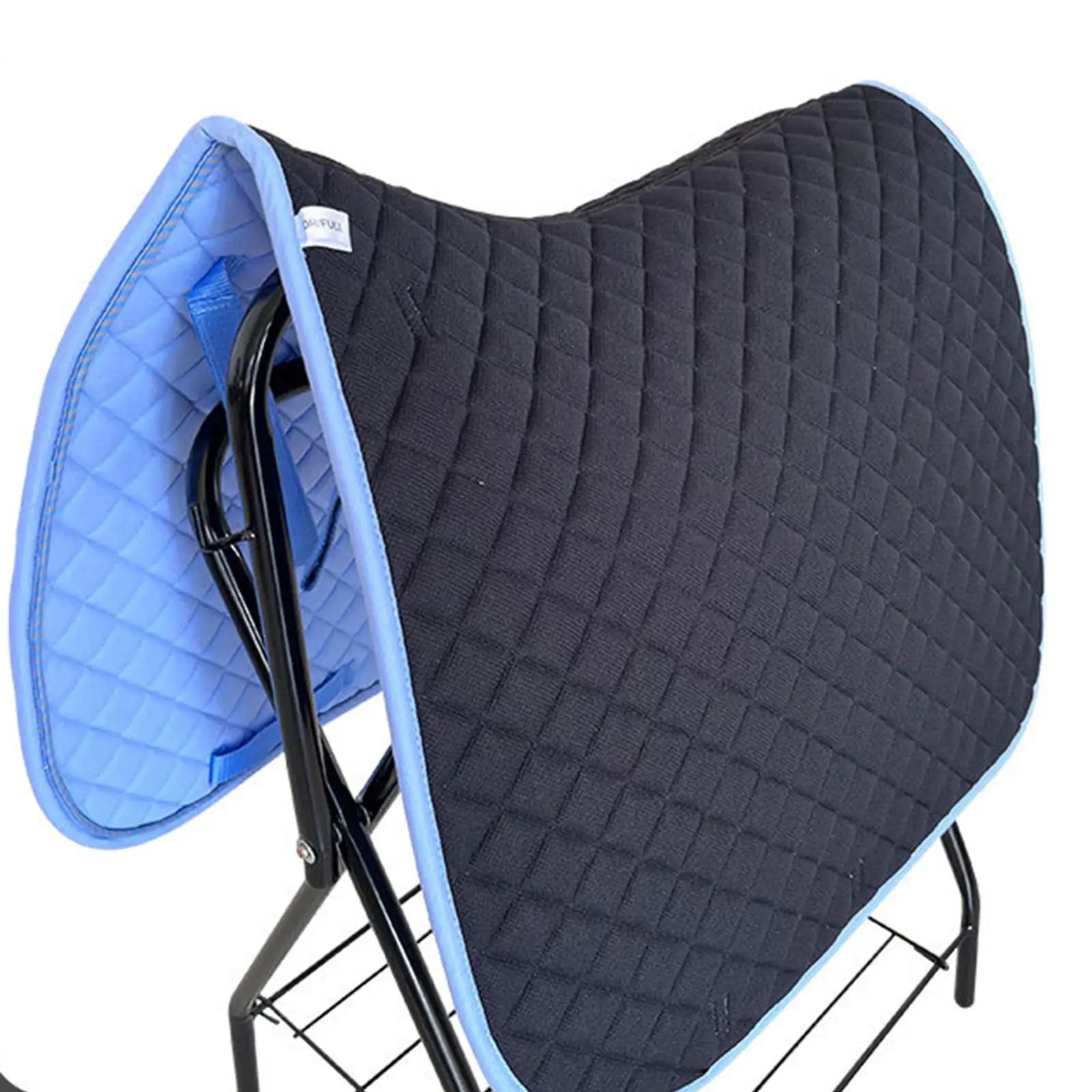 Saddle Pad Protector Portable Non-Slip Soft Comfortable Breathable Equestrian Riding Equipment Shock Absorption