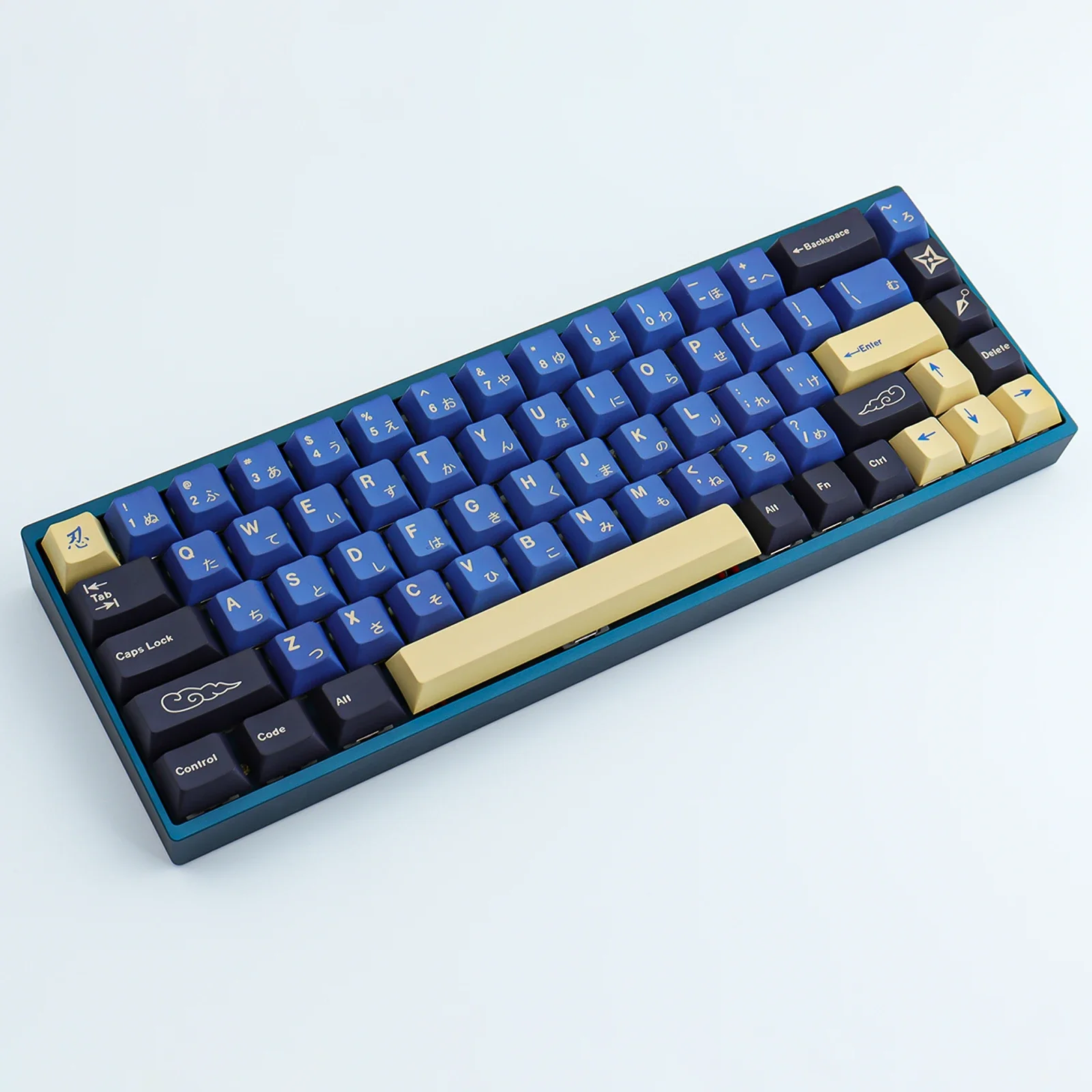 GMK Blue Samurai Keycaps129 keys PBT Keycap Cherry Profile