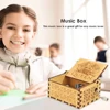 Wooden Music Box Retro Manual Carved Music Box Multifunctional Hand Cranked Music Box Queen Decorative Music Box Exquisite Gifts 6