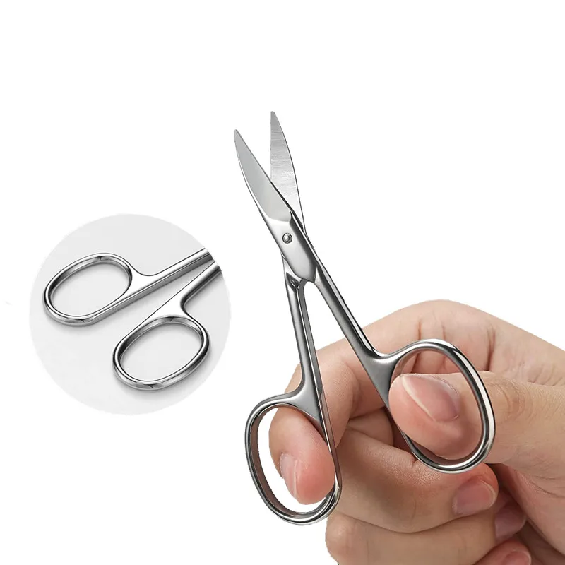 Surgical Scissors Medical Steel Small Nail Tools Eyebrow Nose Hair Cut Manicure Makeup