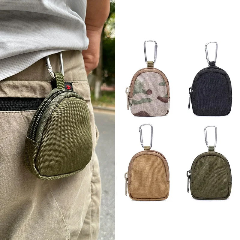 Outdoor Small Waist Pouch Key Wallet Mini Bluetooth Headset