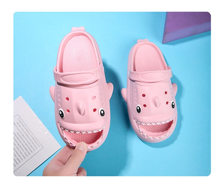 Kinder Sommer Cartoon Loch Garten Hausschuhe Sandalen Rutschfeste Weiche Sohle Schnell Trocknend Outdoor Strand Schuhe_voghion.com