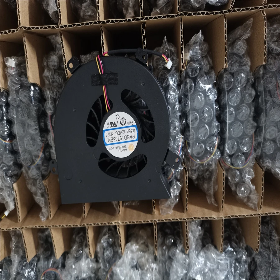 Ventilador do Portátil para Msi Pabd19735bm N396 N375 12v 0.65a Novo - Imagem 5