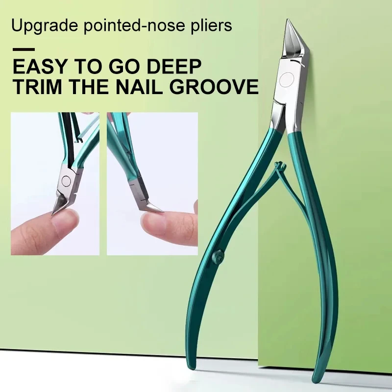 Toe Nail Clipper Nail Clippers Toe Nail Clipper For Ingrown Or Thick Toenails Dead Skin Removal Trimmer Professional Podiatrist Toenail Nipper Nail Cutter
