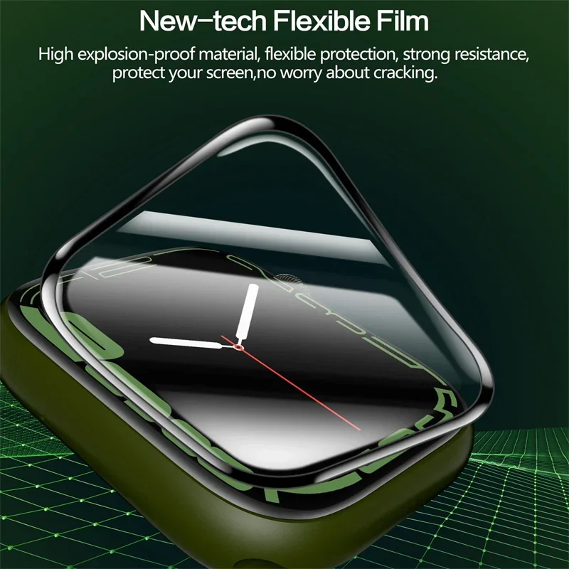 Premium Screen Protector Film for Apple Watch - 1 to 4 Pack