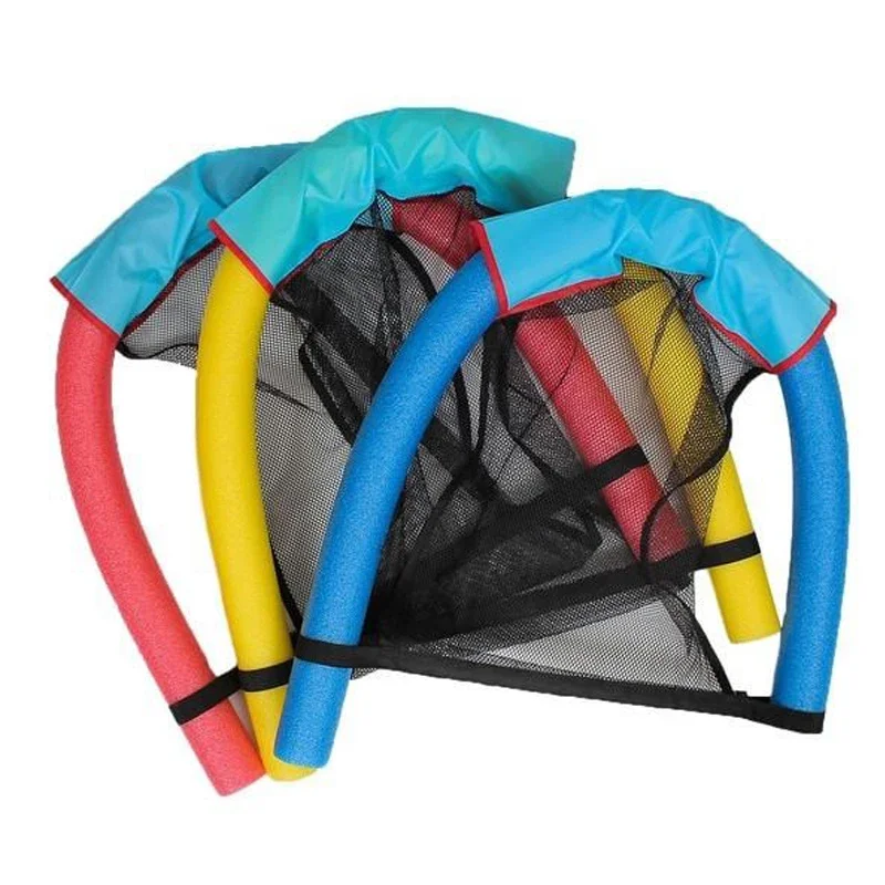 Inflat Float Chair Inflatable Pool Float Swimming Rod Water Sports Net Chair Toy for Adult Children Swim Drifting Lounge Chair 6