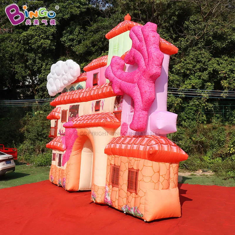 Personalized 8x6 Meters Inflatable Magic House For Event Decoration / 26 Feet Giant Inflated Castle Balloon Toys - BG-Z0534 3