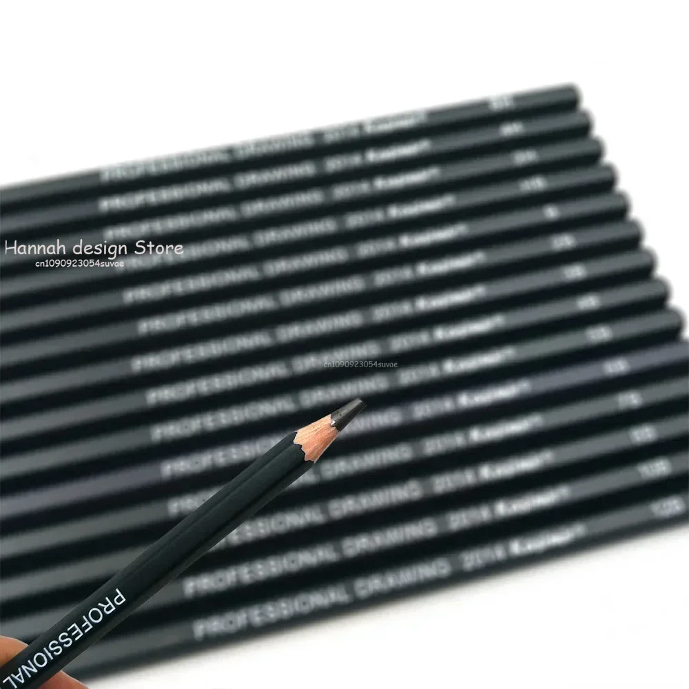 Drawing Sketch Pencils Set 14Pcs/Set HB 2B 6H 4H 2H 3B 4B 5B 6B 10B 12B 1B Professional Art Supplies Painting Stationery
