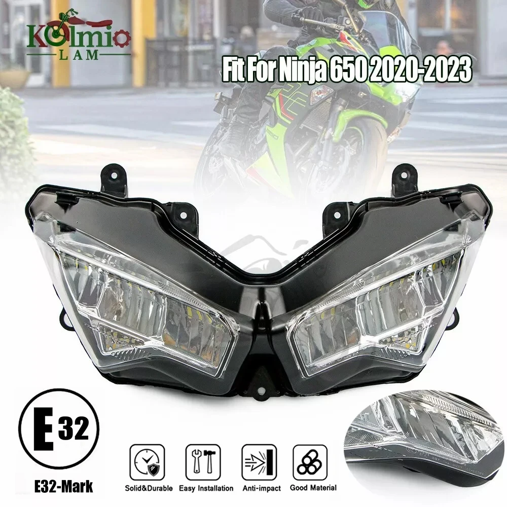 オートバイのヘッドライト に適合する忍者 400 650 2018-2024 に適合