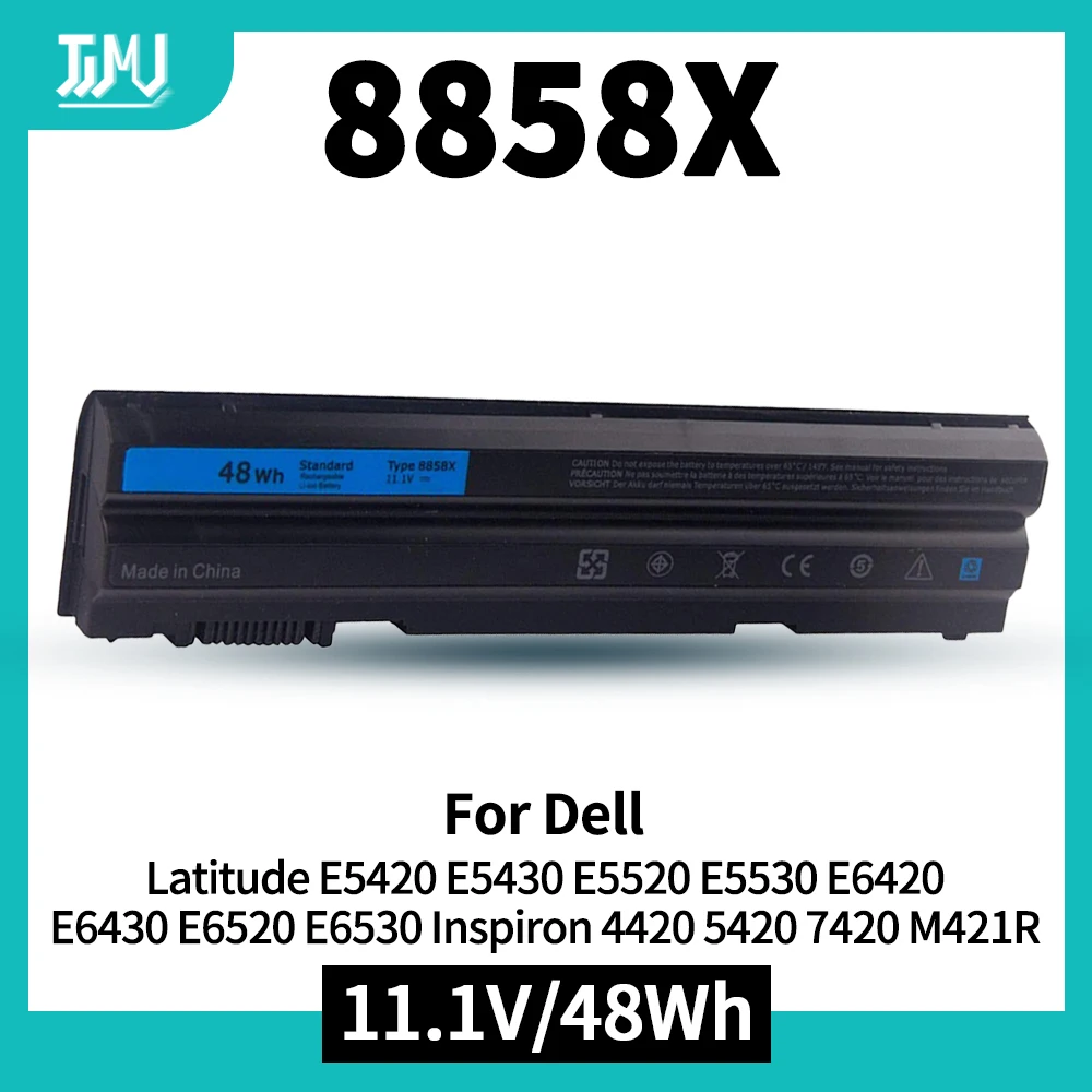Acer Aspire Dell T54fj BATTREVO T54FJ M5Y0X 8858X 60Wh/5400mAh