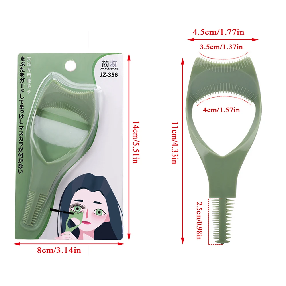 Makeup Tools Mascara Applicator Template Eye Makeup Tools 1pcs Paint Eyelashes Stencil Reusable Mascara Shield For Women
