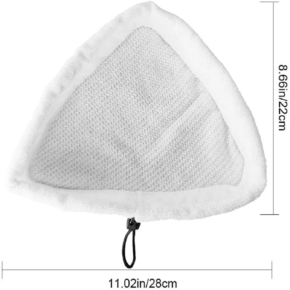 6 Stück Dampfmopp Ersatztücher - Waschbare Mikrofaser Pads Für Steamboy