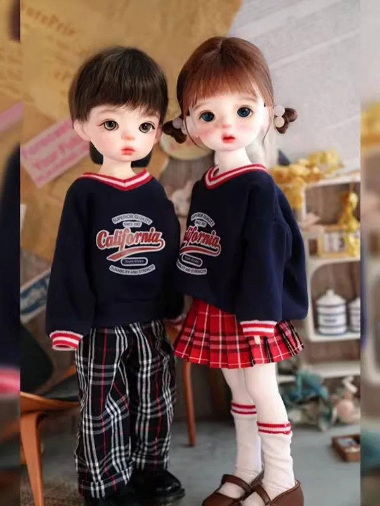 

BJD Doll Clothes For 1/6 Yosd Winter Outfit Sweater Skirt Pants Socks Dolls Clothing Accessories (Excluding Dolls)