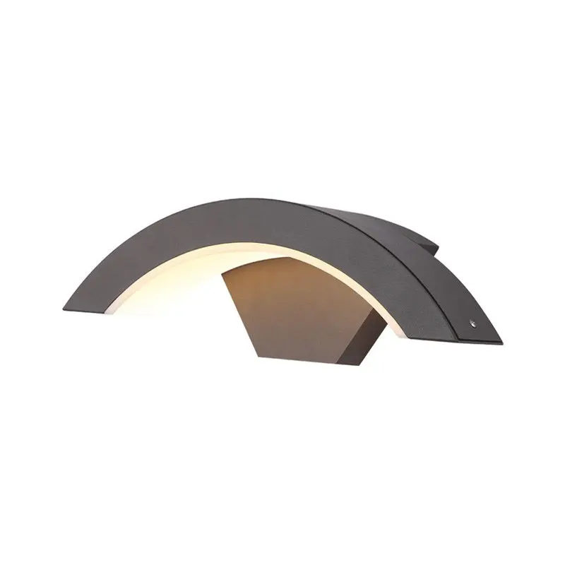 LED Wall Lamp with Motion Sensor for Outdoor Porch or Gardens Lighting