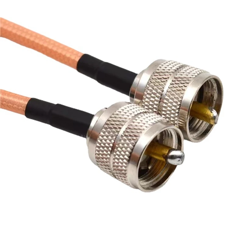 rf coaxial pigtail jumper adaptador em linha reta novo 03