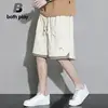 Summer Casual Shorts Men's Ice-sensing Thin Loose Straight Work Style Fashion Brand Five-point Pants 3