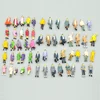 24pcs HO Scale Model Train Railway street People Miniature Model figures Passenger For Architectural Building Landscape railway 5