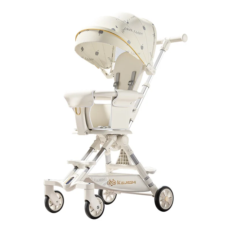 children's-ultra-lightweight-folding-high-view-stroller-baby-can-be-retracted-with-one-click-baby-stroller