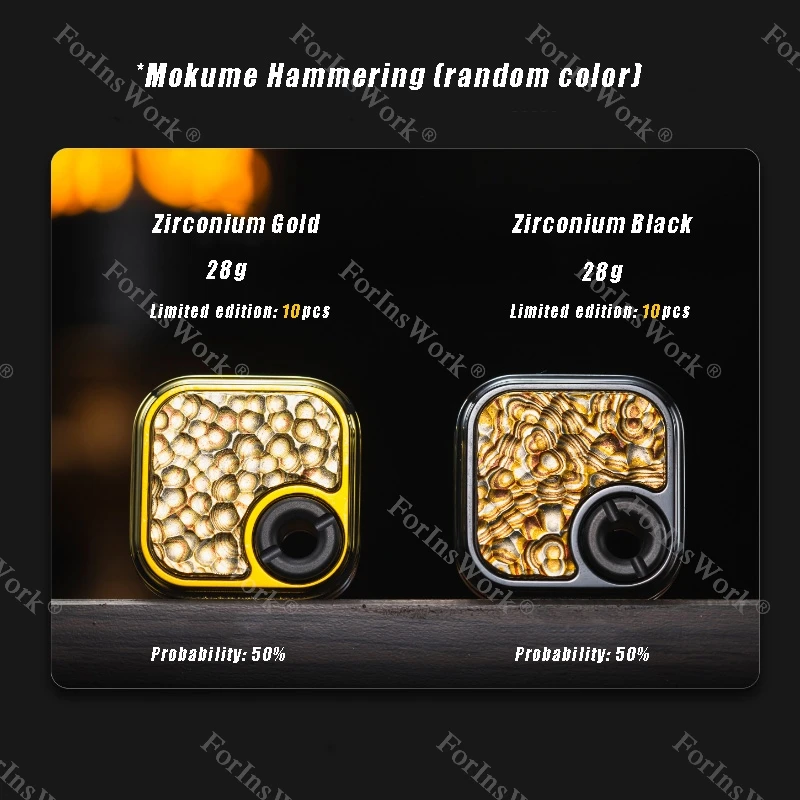 「正規品」01edc Toast ジルコニウム アイスブルー　フィジェットトイ 正規品」01edc Toast ジルコニウム アイスブルー フィジェットトイ