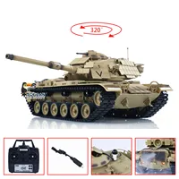 Tongde Model 1/16 RTR RC Battle Tank M60A1 ERA USA Radio Control Tanks Panzer Cars Model Sound Toys for Boys Gifts TH23289 1