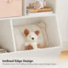 Kids Bookshelf, Toy Storage Cabinet, Kids Toy Organizer, 8 Cubicles, Bookcase Footboard, Bookshelf for Kids, for Playroom 4