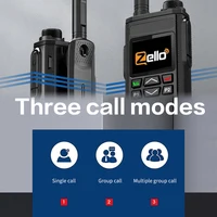 Zello Walkie Talkie 4g Sim Card WiFi Network Cell Phone Radio Long Range 100 Miles Professional POC Walkie Talkie 2