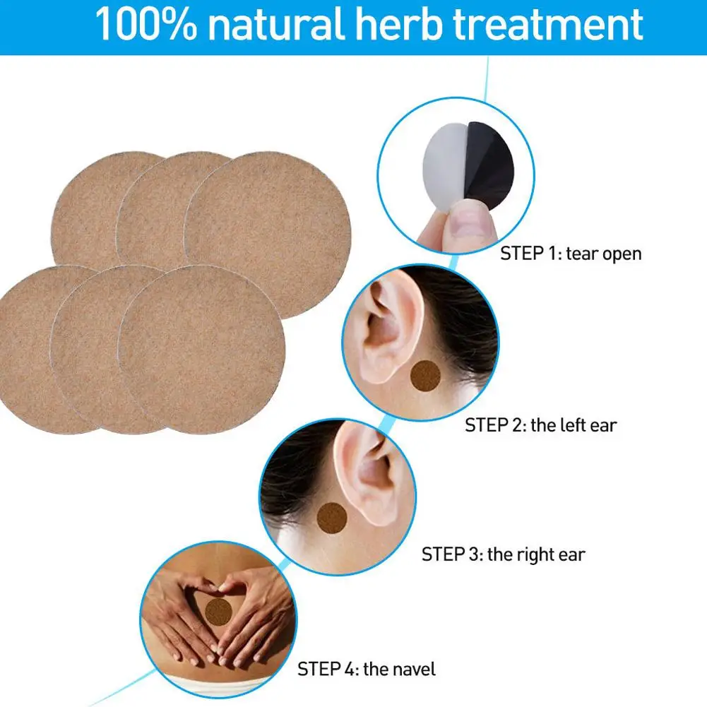 Car Motion Sickness Patch 36pcs Refreshing Awakening the Brain Anti Airsickness Seasickness Plaster Nausea Dizzy Patch