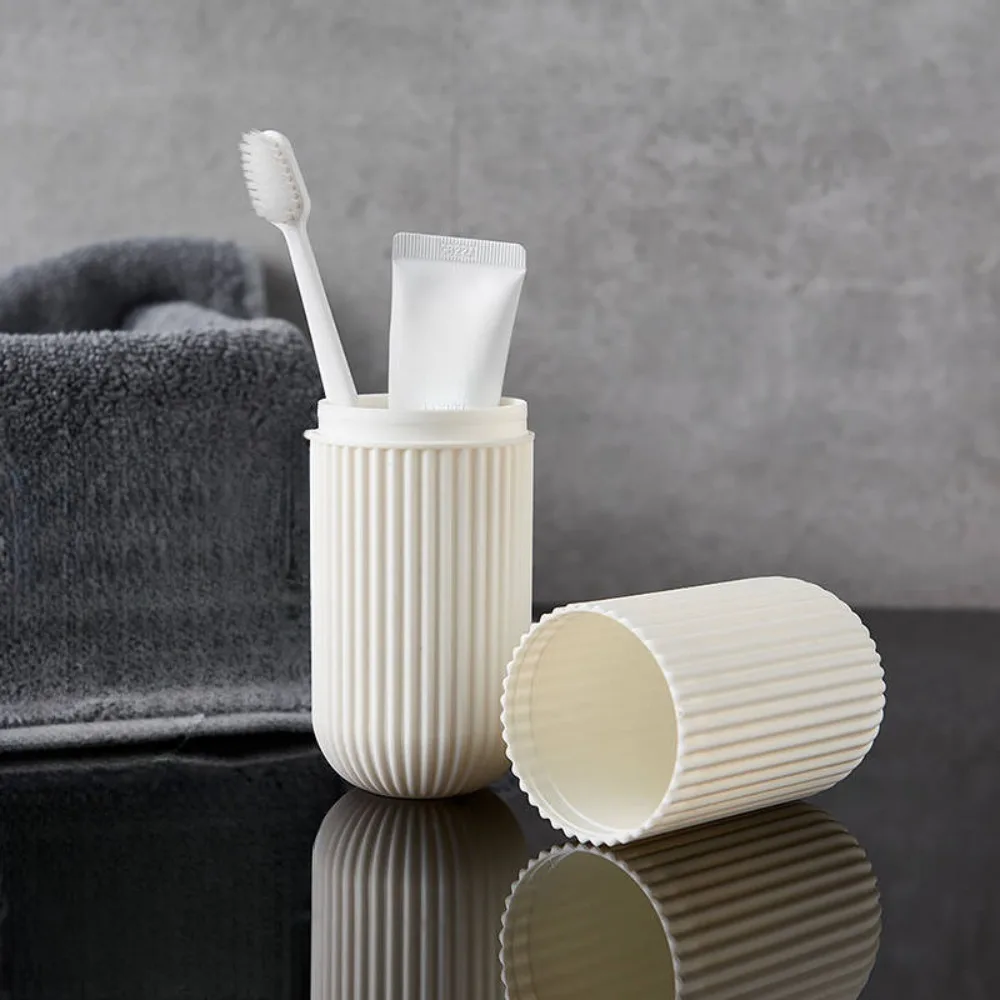 Toothbrush holder 1pc portable bathroom toothpaste storage case box organizer travel toiletries