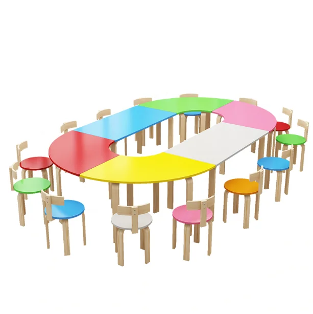 30cm high Solid wood kindergarten children's chair, back chair, painting gallery, art gallery, tutoring and training class chair