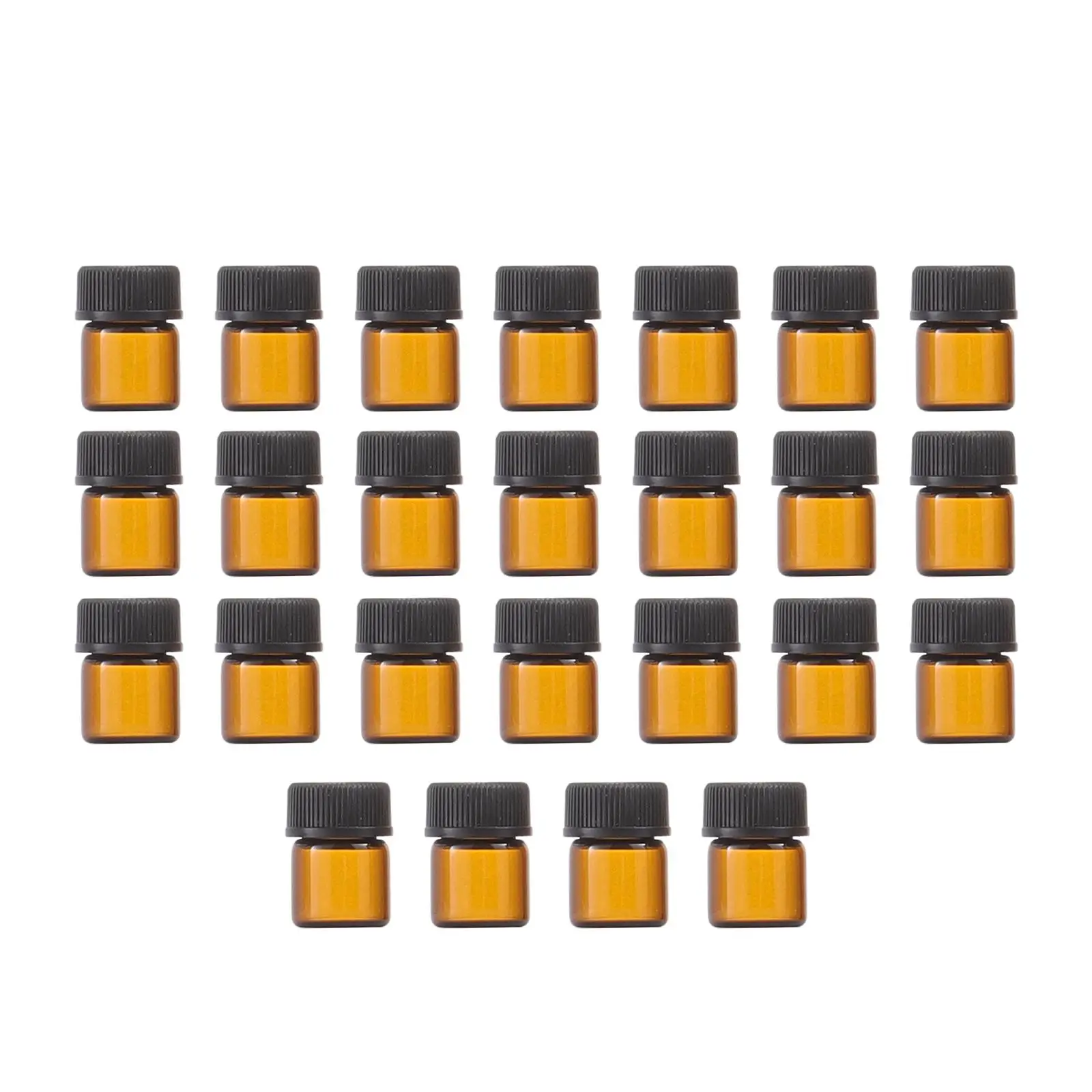 

Empty Glass Vials with Inner Stopper Small Containers for Perfume Storage