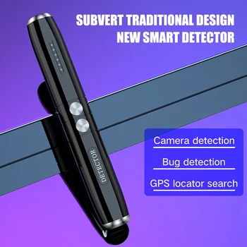 Mini GPS Signal Finder Pen Wireless Anti-SPY Hidden Pinhole Camera Bugs Detector Wiretap GSM/GPS Locator Blocker 2