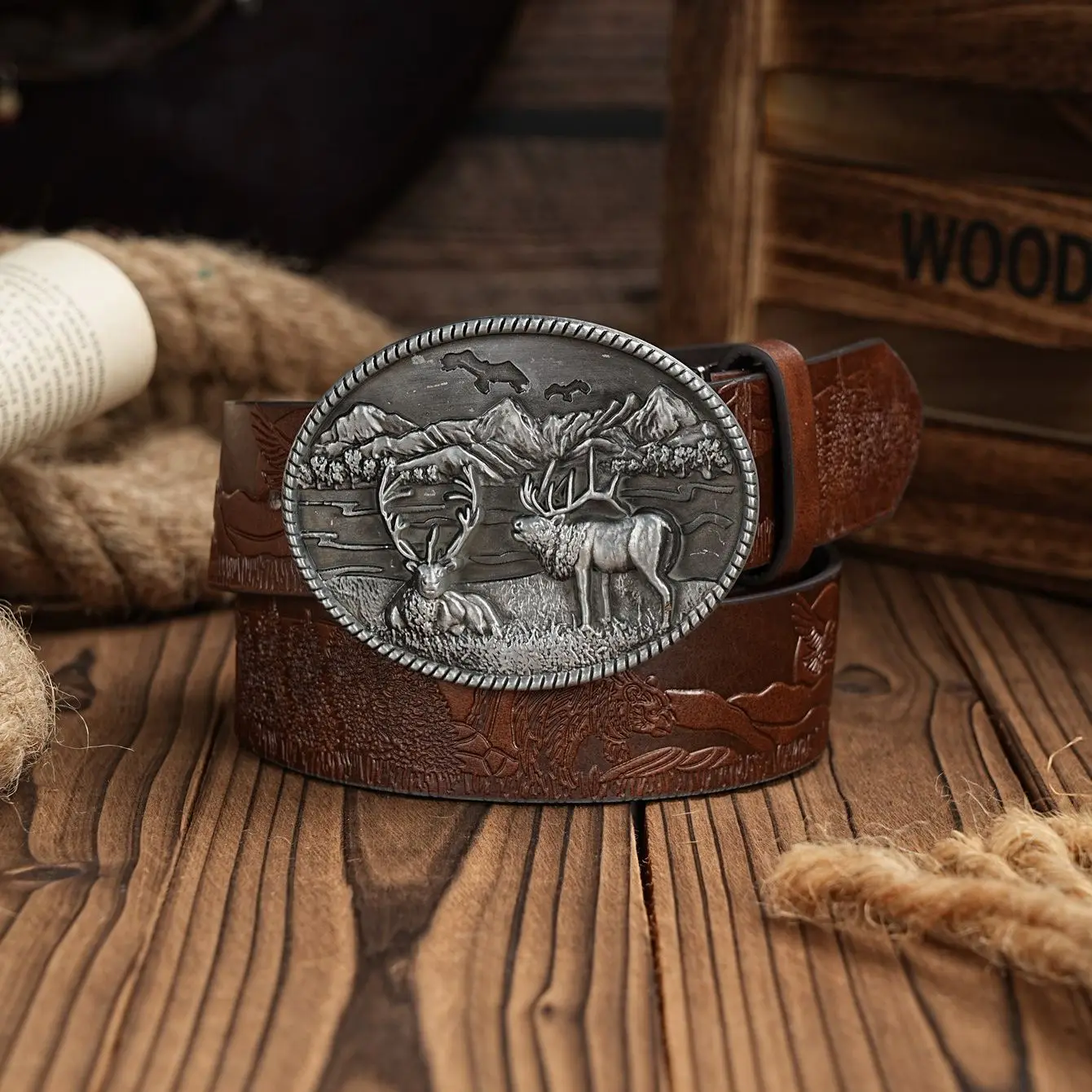 Leather Cowboy Belts Without Buckle Nocona Belt Genuine