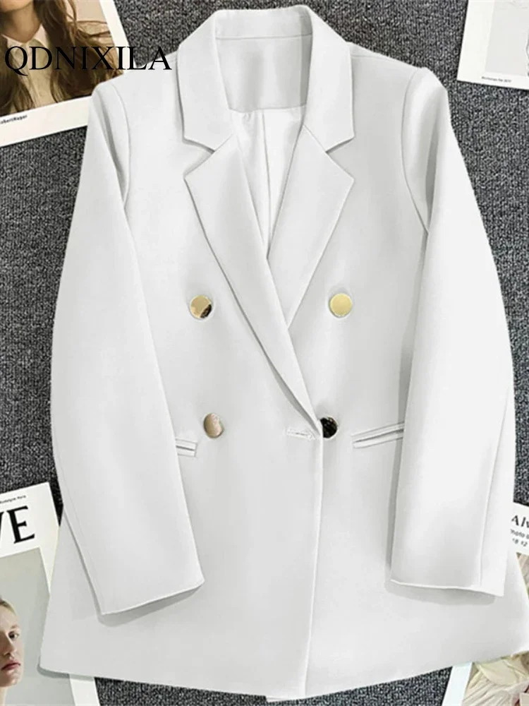 Blazer Mujer Tejido Punto - Chaqueta Ajustada Elegante Para Oficina