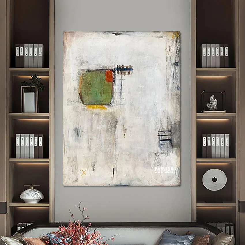 

Modern Wall Paintings Unframed Abstract Artwork Outdoor Wall Art Canvas Picture Without Framed Idea Design Texture Decor Gift