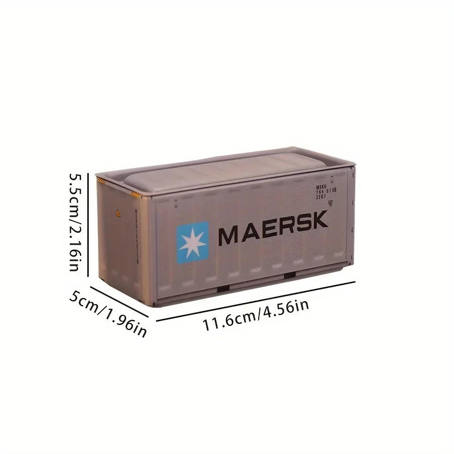 Mini Container Display Boxes Creative Miniature Model Metal Small Boxes Handcraft Ornaments Tin Storage Gift Blind mini storage boxes