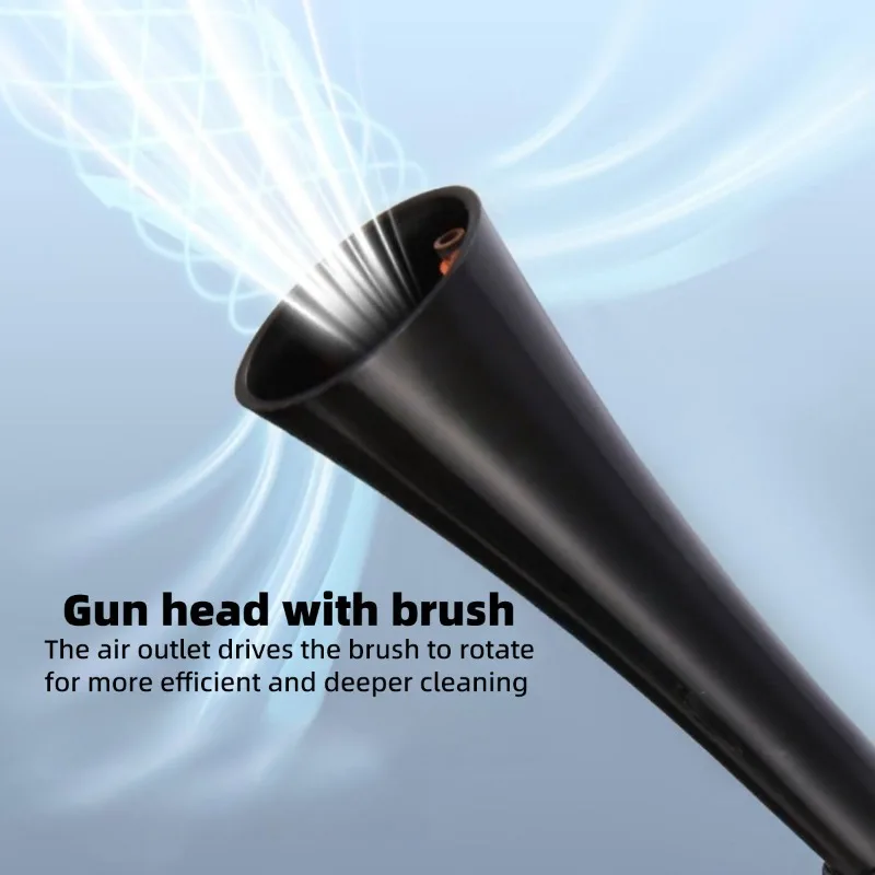토네이도 고압 에어 먼지 제거 건 드라이 클리닝 건 강력 터빈 먼지/얼룩 제거 클리너 차량 청소 도구
