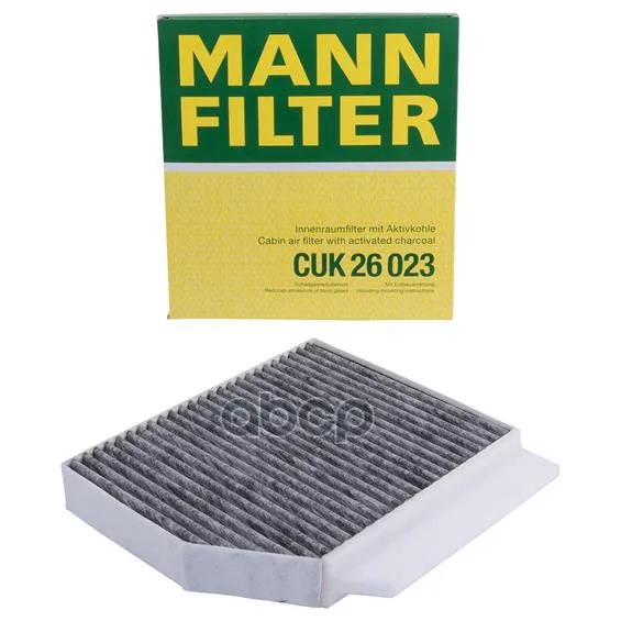 Фильтр Салонный Cuk26023 MANN-FILTER арт. CUK26023 | Автомобили и - Цена: 1 837,00 руб.