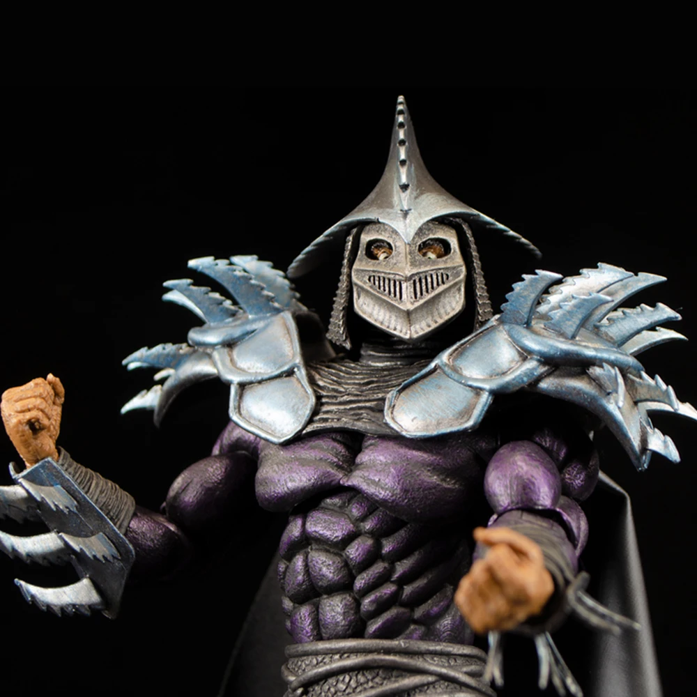  Teenage Mutant NECA Ninja Turtles 7 Super Shredder Shadow  Master Action Figure : Toys & Games