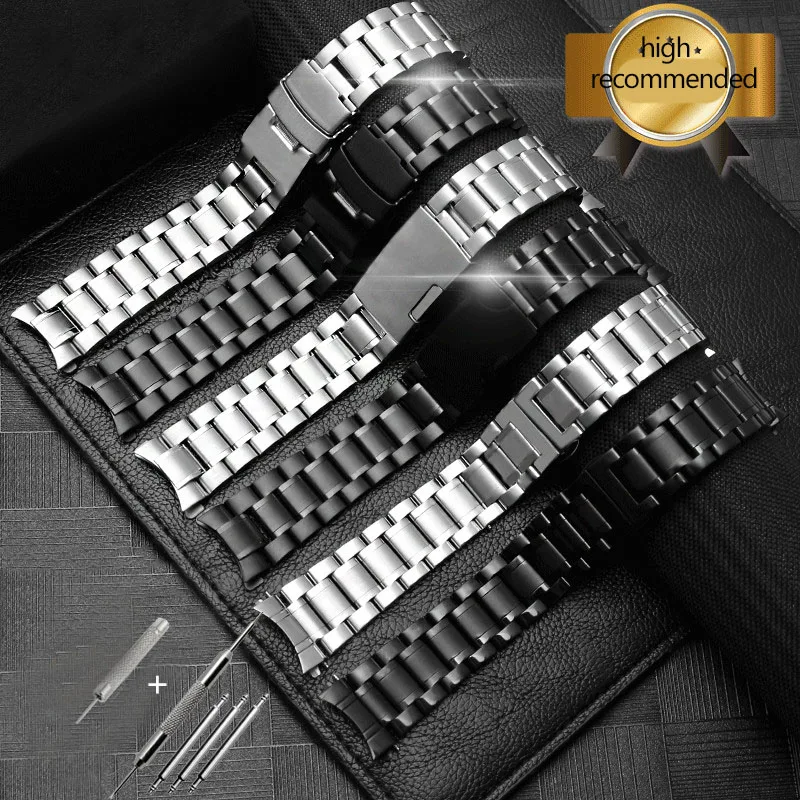 

Stainless Steel Watchband For Casio EDIFICE Series EFV-540 EFV-500 BEM501 EFS-S510 EFB-650 Watch Band Strap 18mm 20mm 22mm 24mm