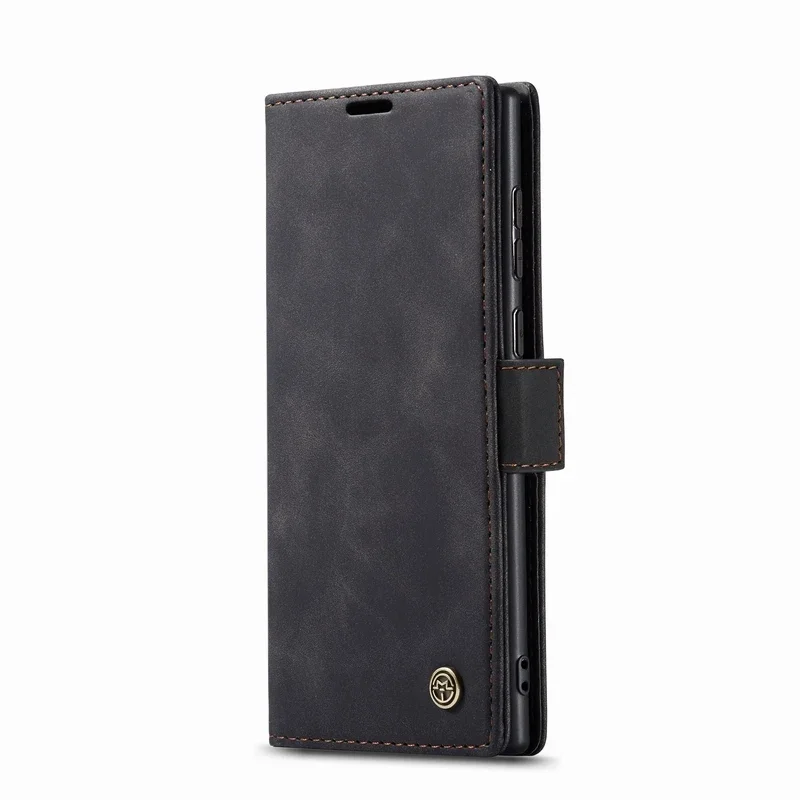 Elegant Leather Wallet Flip Phone Case with Stand and Card Holder