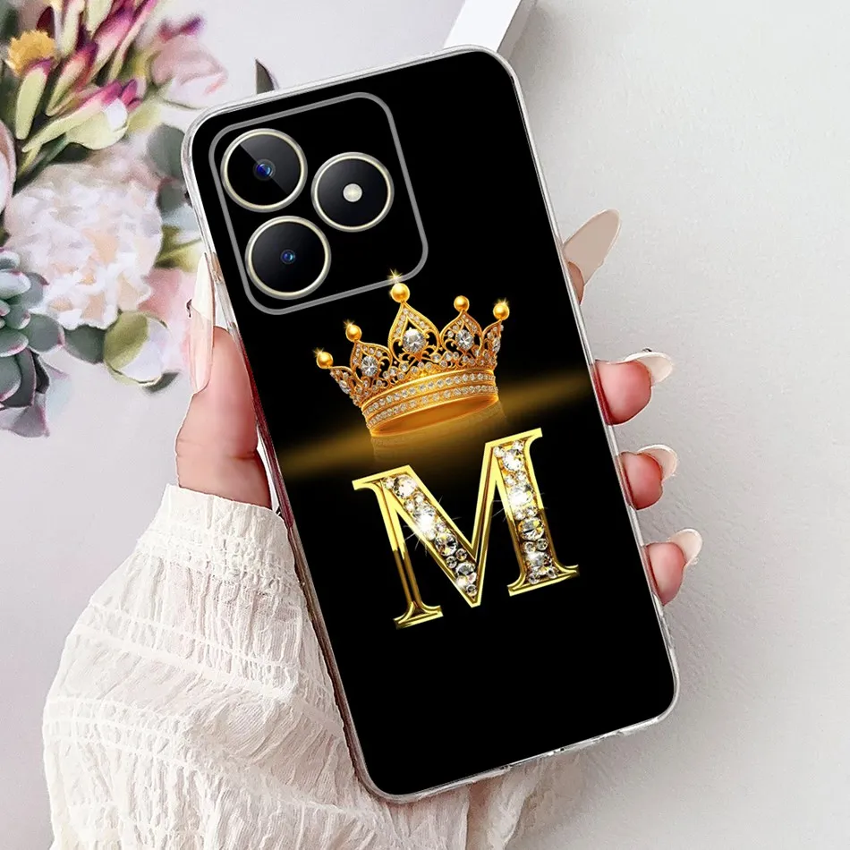 Fashionable Soft Silicone TPU Phone Case - Stylish Letter Design