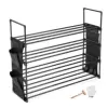 4-Tier Shoe Rack Organizer – Holds 16 Pairs, Tool-Free Assembly, Space-Saving Design for Entryway & Closet 3