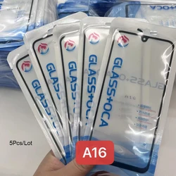 Premium Screen Front Glass Replacement Kit with OCA - 5 Pieces (For Galaxy A56)