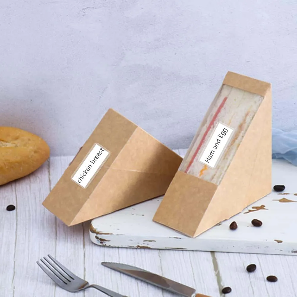 1000 Pcs Label Protectors, for Protecting Barcodes, Numbers, Books, Food Labels in Laboratory, Library, Office, Supermarket