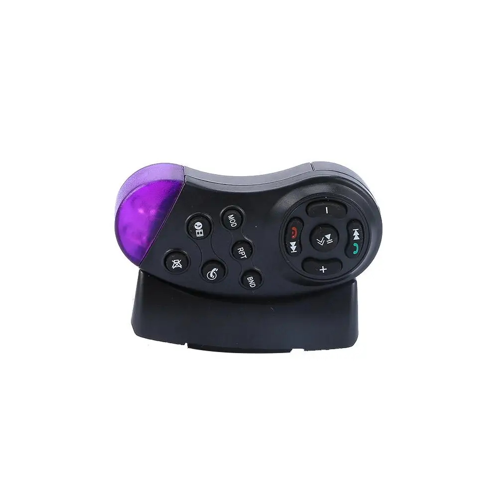 Black ABS Universal Vehicle DVD Car Player Steering Wheel IR Remote Control Car Electronics High Quality wireless remote control wireless remote controller steering wheel remote control wireless media remote wireless media controller media remote controller