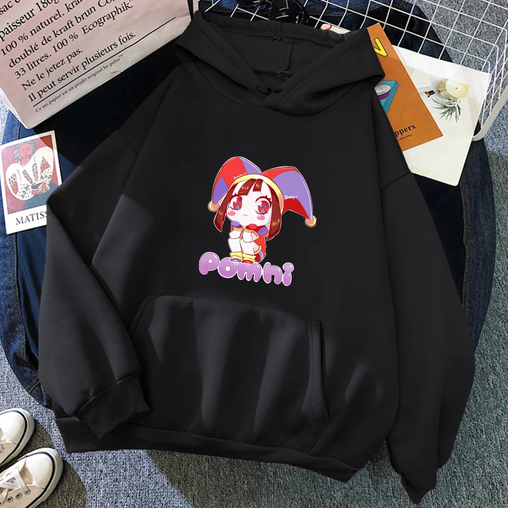 

Jax The Amazing Digital Circus Hoodie Fashion Long Sleeve Kawaii Unisex Autumn Winter Vintage Sweatshirts Casual Y2K Top Tees