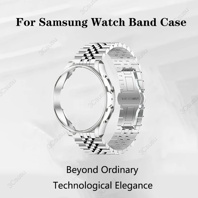 Stainless Steel Strap and Protective Case