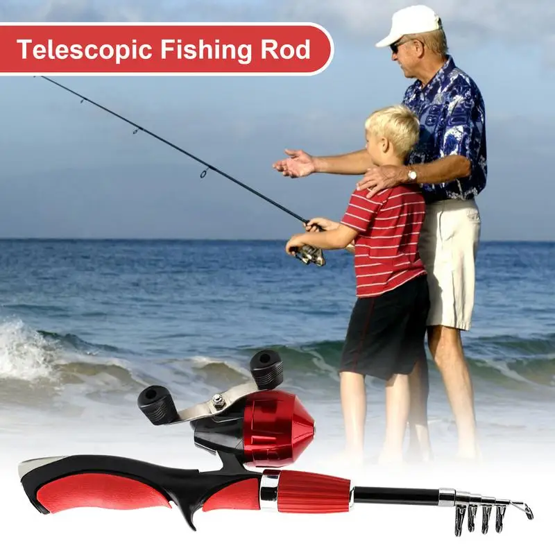 Kit Fishing Kids Fishing Pole Set With Telescopic Fishing Rod Amp;, Best Youth  Fishing Pole